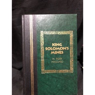 KING SOLOMON’S MINES BY H RIDER HAGGARD