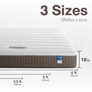 [ฟรี!ชุดผ้าปู] LOTUS ที่นอนยางพารา (สเปคแน่น-นุ่มสบาย) รุ่น Spring Free ส่งฟรี