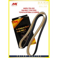 MEAUSU FAN BELT MSFB-7PK-032 7PK1550 TOYOTA ESTIMA 3.5 GSR50 99367-C1550