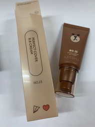 Missha line friends perfect cover bb cream 打底霜BB cream