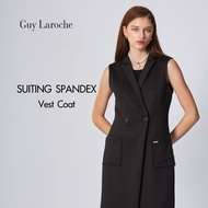 Guy Laroche เสื้อกัํกผู้หญิง Jersey black ตัวยาว สีดำ (GAGKBL)