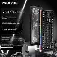 AULA | Valkyrie Vk87 Max V2 Wireless Tri Mode Gaming Mechanical Keyboard Dual 8k Polling Rate Custom