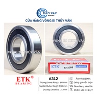 ETK brand 6312 round bearing
