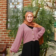 FX SHOP PINEAPPLE PREMIUM KNIT CARDI HQ