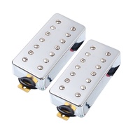 7 String Guitar Humbucker Pickup Dual in Line slotted Screw for Electric Guitar Chrome