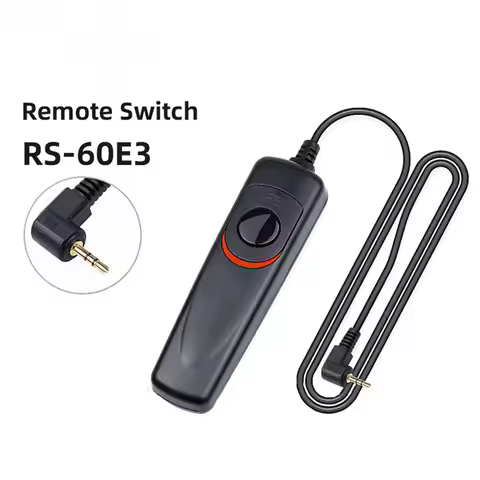 RS-60E3 Remote Control Shutter Release Cable for Pentax K200D K100D K110D K20D K10D K7 K5 K5II K30 K