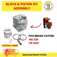 (Ready Stock) Block Mesin Rumput BG328 Cylinder Good Quality STIHL FR3001 Piston Assy BG328 OGAWA