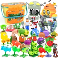 Genuine Plants vs. Zombies Toy Storage Barrel Box Stool Full Set Launchable Children's Toy Boy Set t