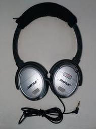 二手世界頂級品BOSE QC3 QuietComfort® 3 主動式消噪耳機 ,有線抗噪耳機，保證擊敗目前市面所有耳機
