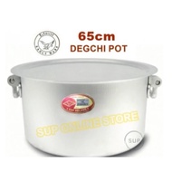 Double Handle Big Degchi Pot 65cm | Periuk Kenduri | Biryani Aluminium pot | Periuk Besar Cap Helang
