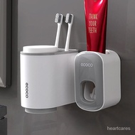 Ecoco/Ecoco Magnetic Toothbrush Holder Automatic Toothpaste Set Student Dormitory Tooth Cup Storage 