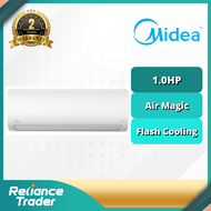 Midea 1.0HP/1.5HP (R32) Xtreme Dura Wall Mounted Split Air Conditioner Air-Cond MSGD-12CRN8 MSXD-09CRN8