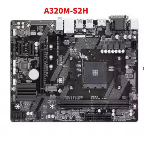 Used for GIGABYTE A320M-S2H / B450M H / A320M-H AM4 mATX DDR4 Motherboards for AMD Ryzen CPUs