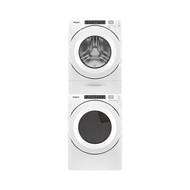 【Whirlpool 惠而浦】【8TWFW5620HW+8TWGD5620HW】17KG變頻滾筒洗衣機16KG瓦斯型滾筒乾衣機(標準安裝)
