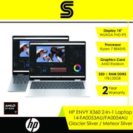 HP ENVY X360 14-FA0053/54AU 2-In-1 Laptop - 14" WUXGA FHD IPS/Touch/R7-8845HS/32GB DDR5/1TB SSD/Rade