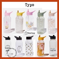 【Malaysia Ready Stock】▬TYPO Drink it up Bottle/ Water drinking Bottle 1L / Faceted Drink Bottle-1.8L