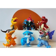 Digimon Agumon Action Figure set 6pcs