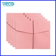 ― ✎ ○ Veco Morocco Expanding Envelope w/ Garter Short (5pcs)