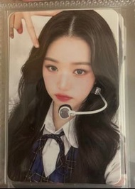ive wonyoung 白膠專輯小卡