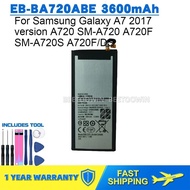 For Samsung Galaxy A7 2017 Version A720 SM-A720 A720F  SM-A720S A720F/DS EB-BA720ABE 3600mAh Phone B