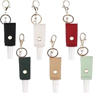 Pack of 6 Travel Spray Bottle Key Ring for Filling Small, 30 ml Travel Bottles Perfume Set, Empty Re