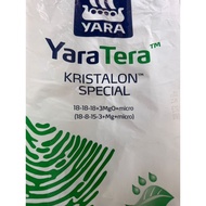YARA TERA KRISTALON  18-18-18(Repack 1KG)(Subur) 12-12-36(Repack 1KG)(Baja Galak Bunga)