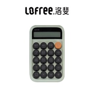 Lofree Lofree 1970S Jelly Bean Retro Calculator Accounting Office Cute Female Small Portable Mechani