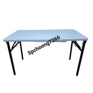 3V 2x4 Feet Plastic Top Foldable Banquet Table Study Table Function