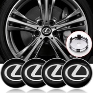 4pcs 60mm Car Wheel Center Hub Center Cap Rim Hub Dustproof Cover Emblemem For Lexus ES300 RX330 RX3