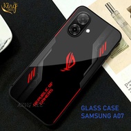 HP Casing Samsung A07 4G/5G Softcase Glass Glossy Samsung A07 4G/5G Case Samsung A07 4Ghp/5G - K78