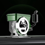 [D1L] Diffuser Solar Powered Rotating Car Purifier Simulated  Engine Aromatherapy