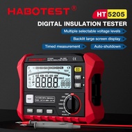 HABOTEST HT5205 Digital Insulation Resistance Tester High-Precision 2500V Voltmeter Resistance Meter