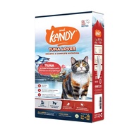 Kandy อาหารเม็ดแมวแคนดี้ [ยกลัง9kg] บำรุงขนและผิวหนัง ไม่มีส่วนผสมของข้าวโพด ไม่มีกลูเตน สำหรับแมวทุ