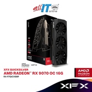 XFX Quicksilver AMD Radeon RX 9070 OC 16GB GDDR6 Graphics Card | RX-97QICKBB9