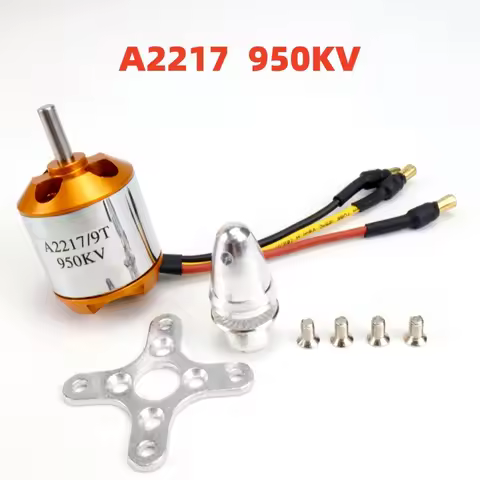 XXD A2217 2217 950KV 1250KV 1500KV 2300KV Outrunner Brushless Motor For RC Airplane Aircraft Plane Q