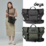 De deya-cross Messenger Bag Black Green 2 Colors Optional-Side Backpack Crossbody Unisex Functional
