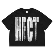 Boxy T-shirt - Grunge - Black T-shirt - Hectic
