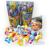 Permen Lunak Aneka Rasa Buah isi 120 Pcs - Candy Lunak Gummy Food Toples korea  Permen Manis isi kri