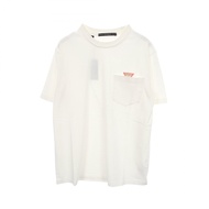 【二手】Guess 短袖T卹，附Logo和口袋，做舊處理，MQ2K7441M，純棉，男女通用，全新