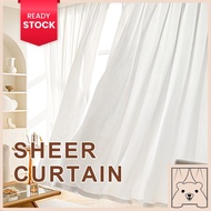 Cozy Bear Curtain/ Ring & Hook/ Cozy Sheer/ Layer/ White Sheer