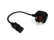 Gen-Master - C13 to 英規電源線, 13A, 250V, 1尺, 黑色!