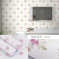 Shabby White Wall Paper 9m to/ 10m x 45cm