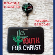 Youth for Christ Retractable Badge Reels CFC  SFC YFC KFC Id Badge Id Holder Name Tags Id Clip W/ KE