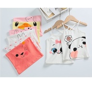 Girls' SINGLET with Cross Straps at the Back, Cool Material