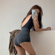 M&Q Women's Shorts Hot Girl Style Sexy Slim High Waist Shorts
