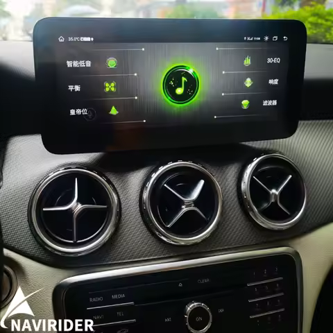 Android 15 10.25'' Carplay Car Radio Video For Mercedes Benz A W176 CLA C117 X117 GLA X156 2013-2018