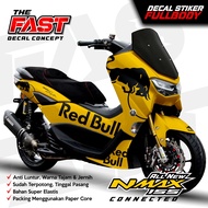 Decal Nmax 155 New Fullbody Redbull BISA COD Decal stiker nmax new / stiker nmax full body design Re