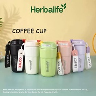 Herbalife High Beauty Stainless Steel Coffee Cup Portable Outdoor Rope Carrying Cup