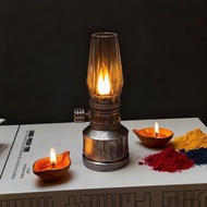 Japanese style classic altar lamp, mini altar lamp with eternal light suitable for solemn space