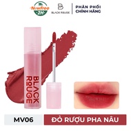 Son Kem Black Rouge MV06 Bean Jam - Đỏ Rượu Pha Nâu 4g